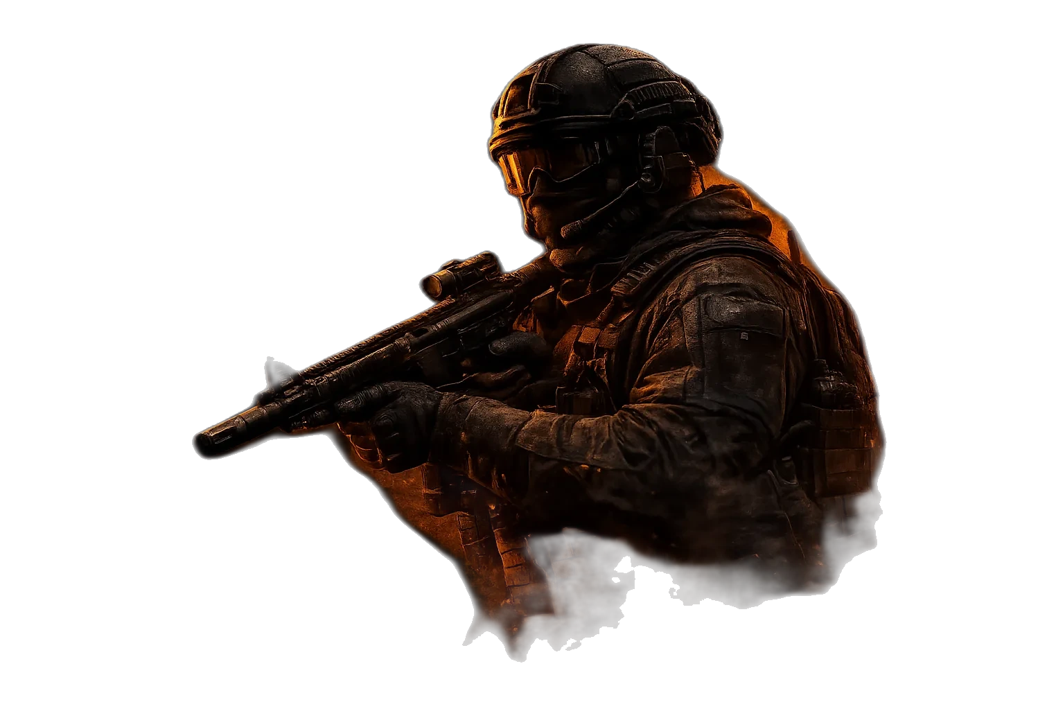 Tactical mercenary operator
